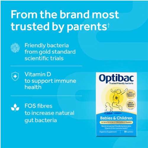 OptiBac Probiotics for Babies and Children Sachets