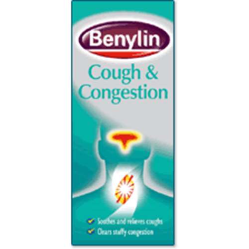 Benylin Cough and Congestion 125ml ExpressChemist.co.uk Buy Online