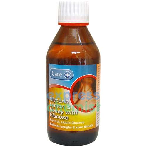 Glycerin Linctus - Lemon & Honey with Glucose 200ml