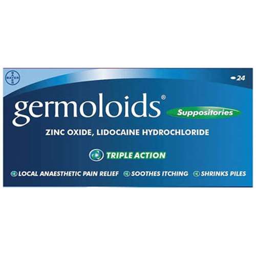 Germoloids Suppositories 24