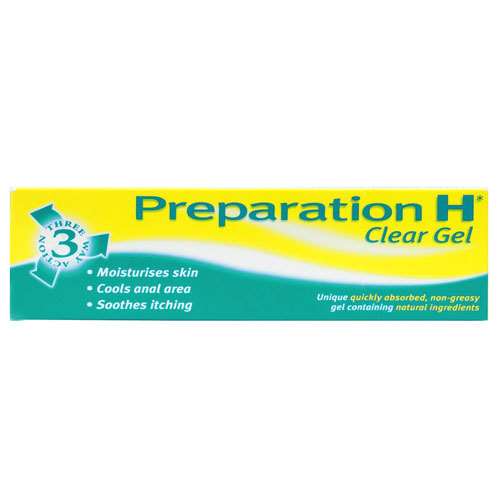 Preparation H Clear Gel 25g