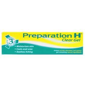 Preparation H Clear Gel 25g