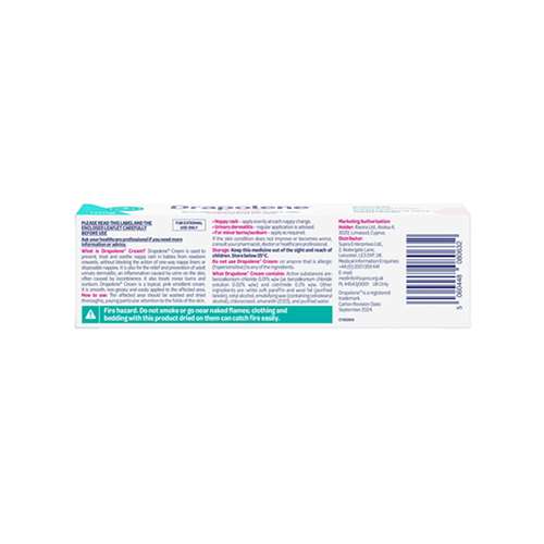 Drapolene Nappy Rash Cream - 100g Tube