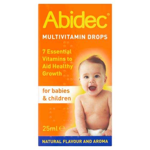 Abidec Multivitamin Drops 25ml