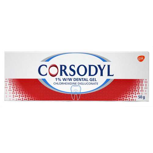 Corsodyl Dental Gel 50g