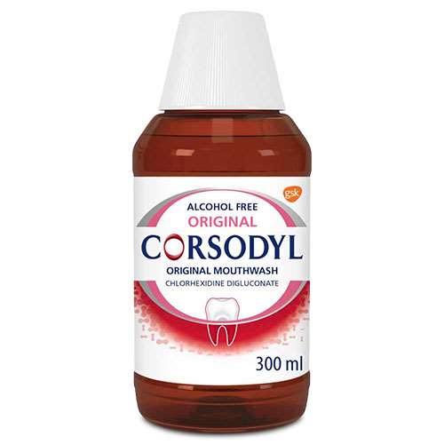 Corsodyl Original Alcohol Free Mouthwash 300ml