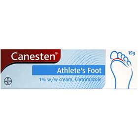 Canesten - Athlete's Foot 1% w/w Cream 15g – The French Pharmacy