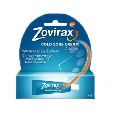 Click to view product details and reviews for Zovirax Cold Sore Cream 2g Tube.
