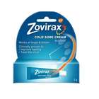 Zovirax Cold Sore Cream 2g tube
