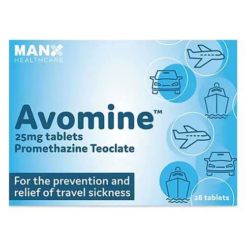 Click to view product details and reviews for Avomine 25mg 28.