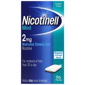 Nicotinell MINT Chewing Gum 2mg (96 pieces)