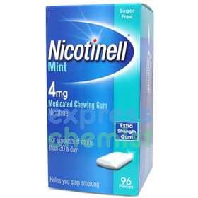 Nicotinell Mint 4mg Gum 96