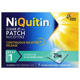 Niquitin CQ Patches Clear Step 1 21mg (7)