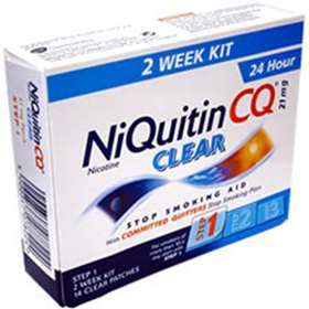 Niquitin CQ Clear Step 1 21mg 14 patches