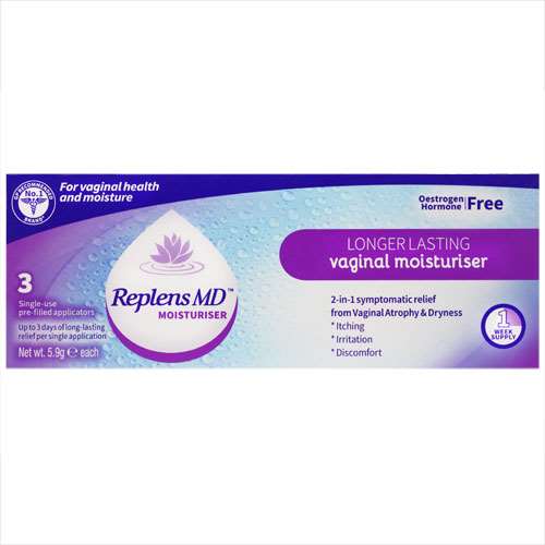 Replens Vaginal Moisturiser (3 x 5.6g) ExpressChemist.co