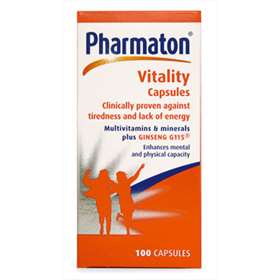 Pharmaton Vitality Capsules (100)