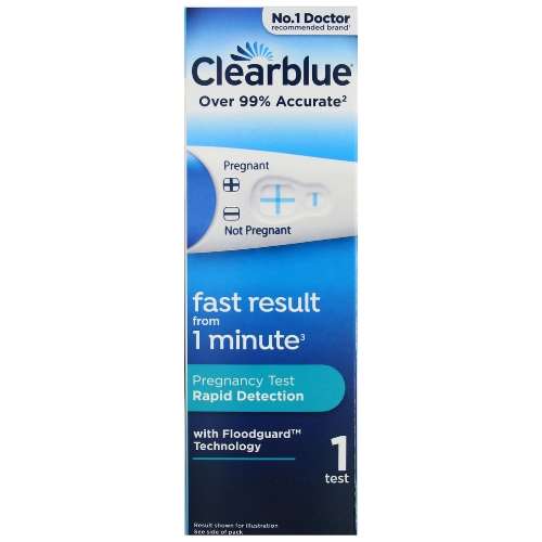 Clearblue Pregnancy Test Rapid Detection 1 Pack