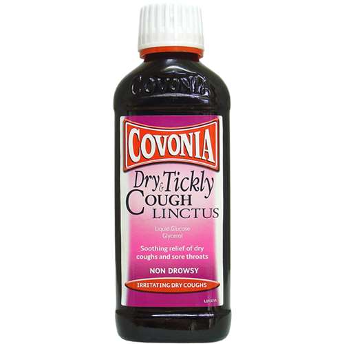 Click to view product details and reviews for Covonia Dry Tickly Cough Linctus 150ml.