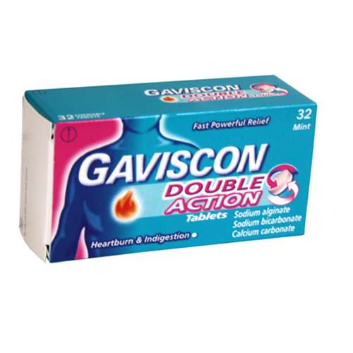 Gaviscon Double Action Tablets 32 ExpressChemist.co.uk Buy Online