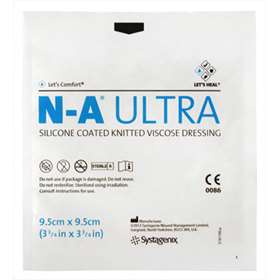 NA-Ultra Silicone Knitted Dressing 9.5 x 9.5cm MNA095
