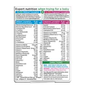 Pregnacare His And Her Conception 60 Tablet Dual Pack