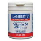 Lamberts Vitamin D3 400iu (10µg) (120)