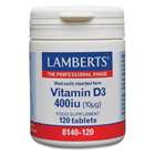 Lamberts Vitamin D3 400iu (10&micro;g) (120)