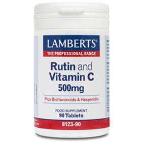 Lamberts Rutin and Vitamin C 500mg plus Bioflavonoids 90