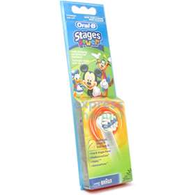 Braun Replacement Brush Heads for Disney Kids Powerbrush - Mickey & Co