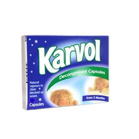 Karvol Decongestant Inhalant Capsules 24