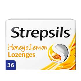 Strepsils Honey & Lemon 36