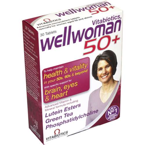 Wellwoman 50 + Tablets 30