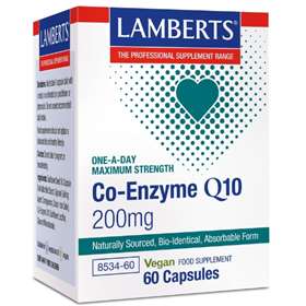 Lamberts Co-Enzyme Q10 200mg 60 capsules