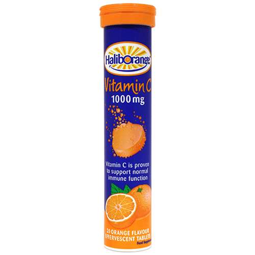Haliborange Vitamin C 1000mg Effervescent Tablets orange (20)