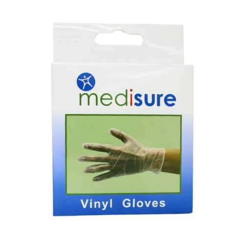 Vinyl Gloves Medium 10 (Medisure)