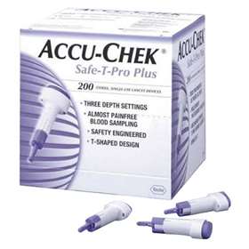 Accu-Chek Safe-T-Pro Plus (200)