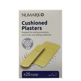 Numark Cushioned Plasters 20