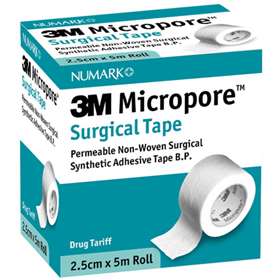 3M Micropore Surgical Tape 2.5cm x 5m