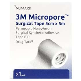 3M Micropore Surgical Tape 5cm x 5m