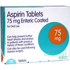 Teva Aspirin Tablets 75mg Enteric Coated x28