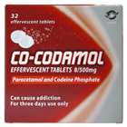 Co-codamol Effervescent Tablets 32