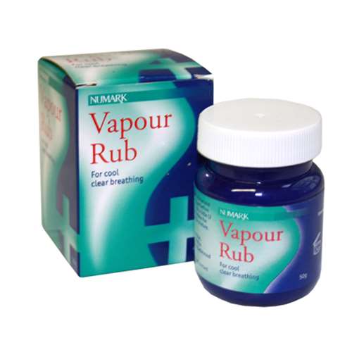 Click to view product details and reviews for Numark Vapour Rub 50g. Click to view product details and reviews for Numark Vapour Rub 50g.
