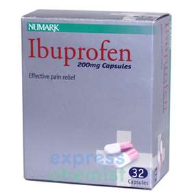 Numark Ibuprofen 200mg Capsules (32)