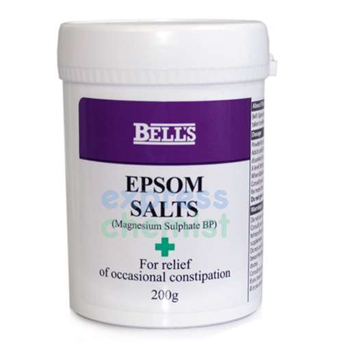 Bell's Epsom Salts 200g ExpressChemist.co.uk Buy Online