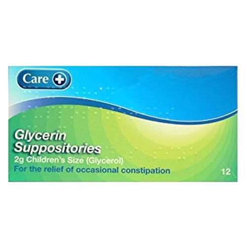 Glycerin (Glycerol) Suppositories BP 12 x 2g For Children