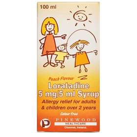 Loratadine 5mg/5ml Syrup 100ml