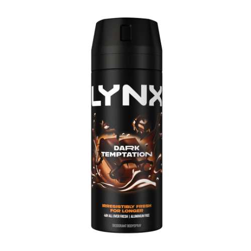 Click to view product details and reviews for Lynx Dark Temptation Bodyspray 150ml. Click to view product details and reviews for Lynx Dark Temptation Bodyspray 150ml.