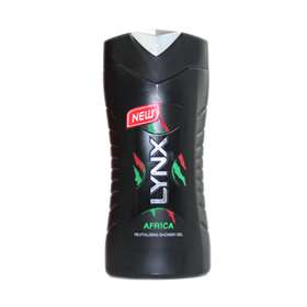 Lynx Africa Shower Gel Body Wash 225ml