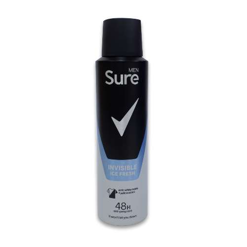 Sure Men Invisible Ice 48 Hour Anti-Perspirant Deodorant 150ml