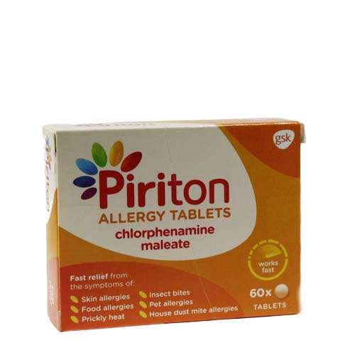 Piriton Allergy Tablets 60